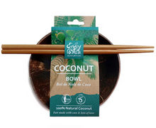 Load image into Gallery viewer, COCONUT bowl & chopsticks