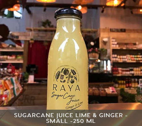 Small Sugarcane Juice - Lime & Ginger - 250ml