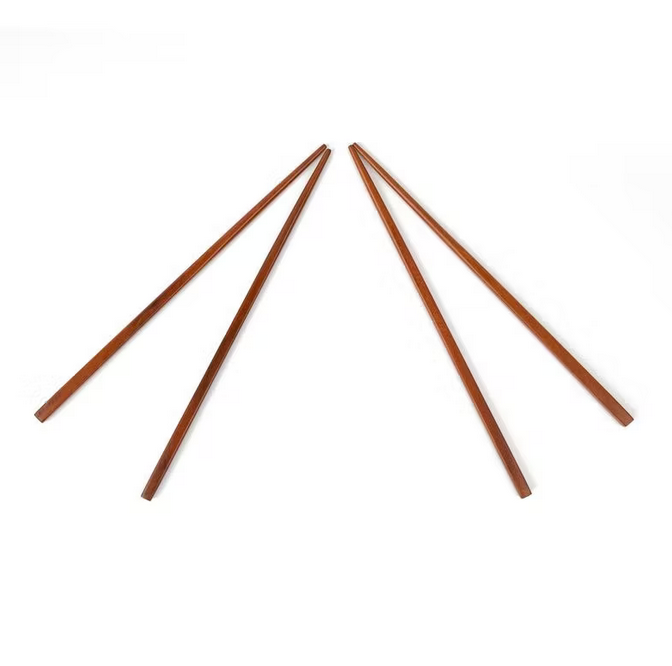 Khaya Wood Chopsticks - 1 Pair